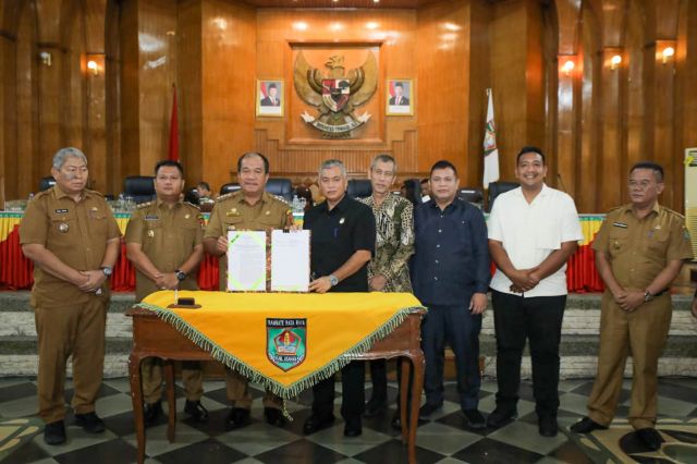PENYAMPAIAN LAPORAN HASIL PEMBAHASAN PANSUS RANPERDA RPJMD TAHUN 2025-2029 SEKALIGUS PENGAMBILAN KEPUTUSAN DAN PENDAPAT AKHIR BUPATI ASAHAN
